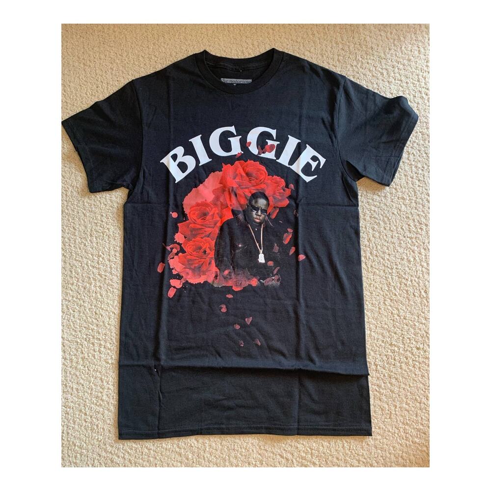 NWOT Hot Topic Notorious BIG Black Graphic Tee